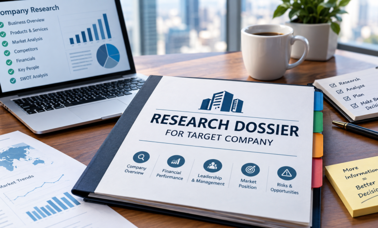 Research Dossier for Target Company