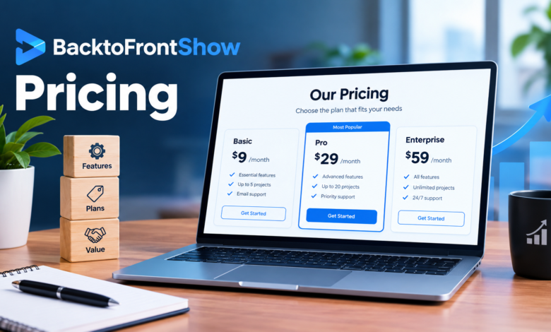 BacktoFrontShow Pricing