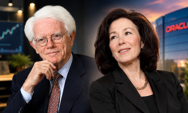 Peter Lynch and Safra Catz